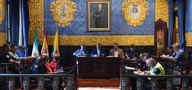 Un momento de la reunión