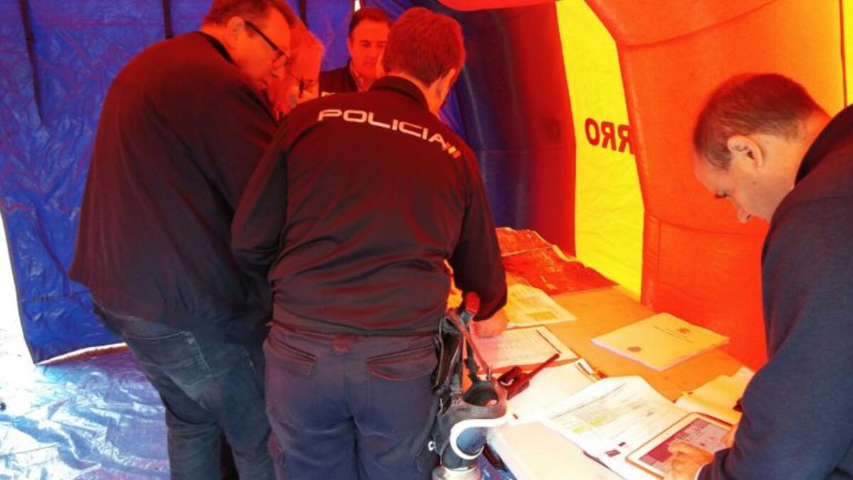 Puertollano prueba su capacidad de respuesta ante catástrofes