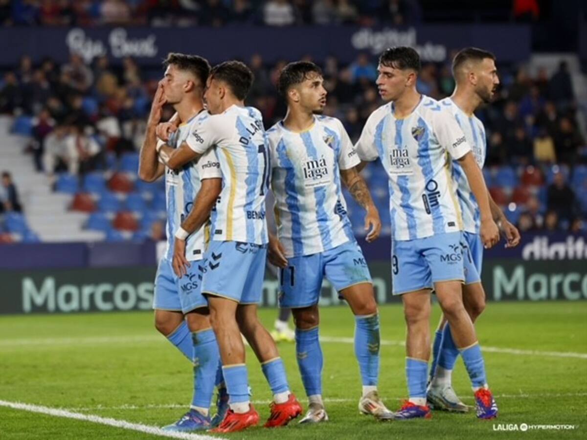El Málaga acusa la falta de contundencia y de pegada en ambas áreas y cae ante el Levante (4-2)
