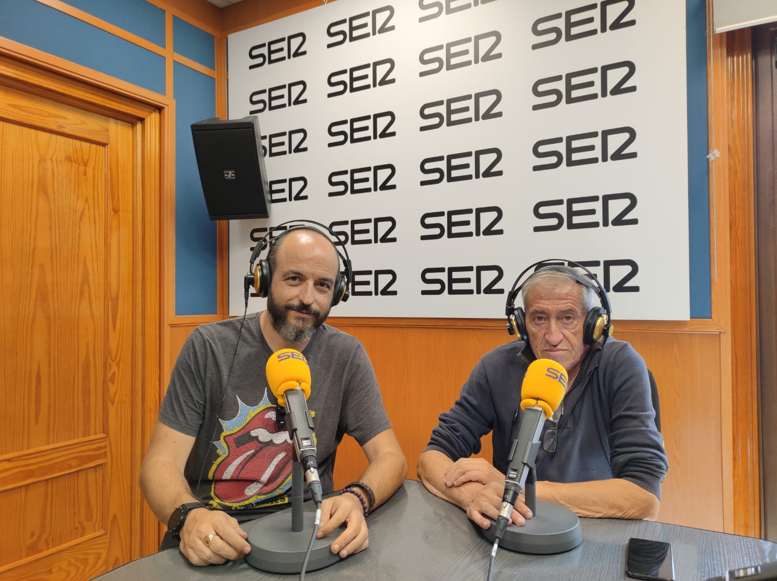 Paulino Nohales y Fernando Barroso, vocal y presidente de la Asociación Proyecto Yaï