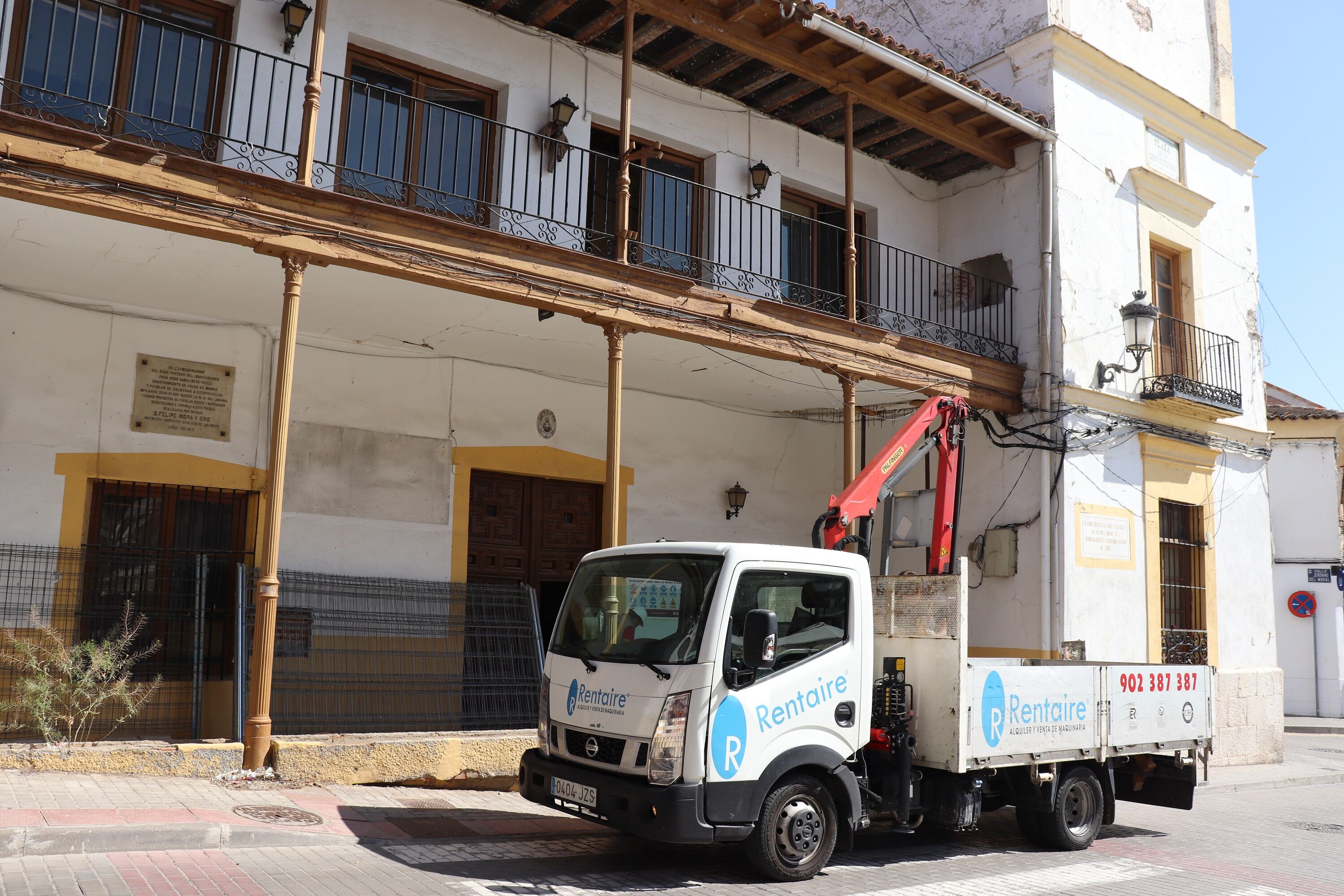 Las obras en el antiguo Ayuntamiento de Ciempozuelos