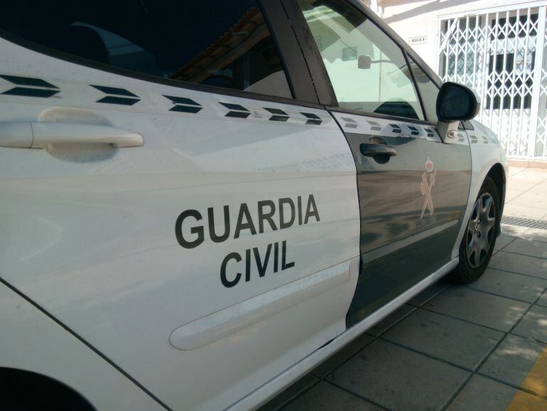 Vehículo de la Guardia Civil