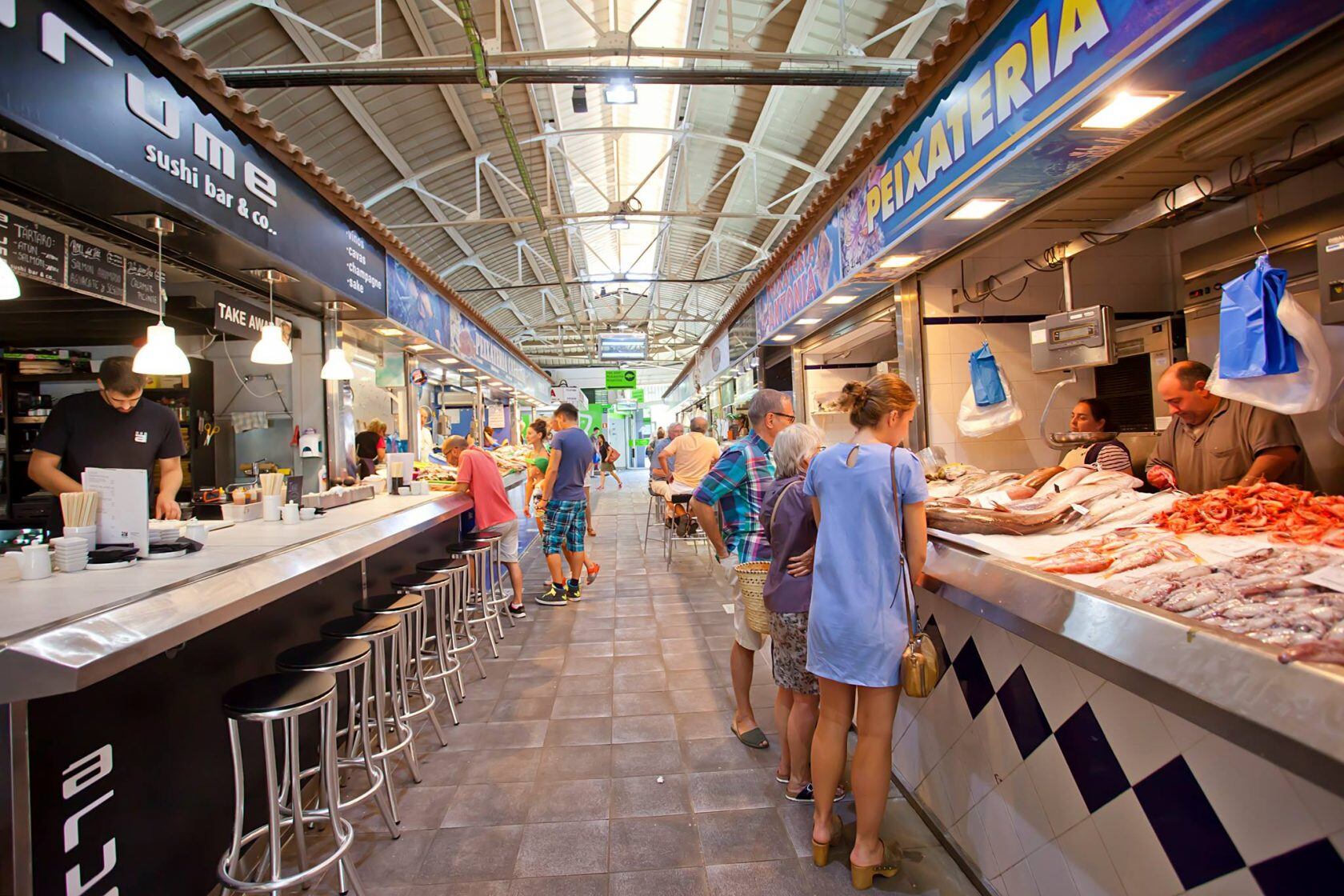 Mercado de Santa Catalina en Palma