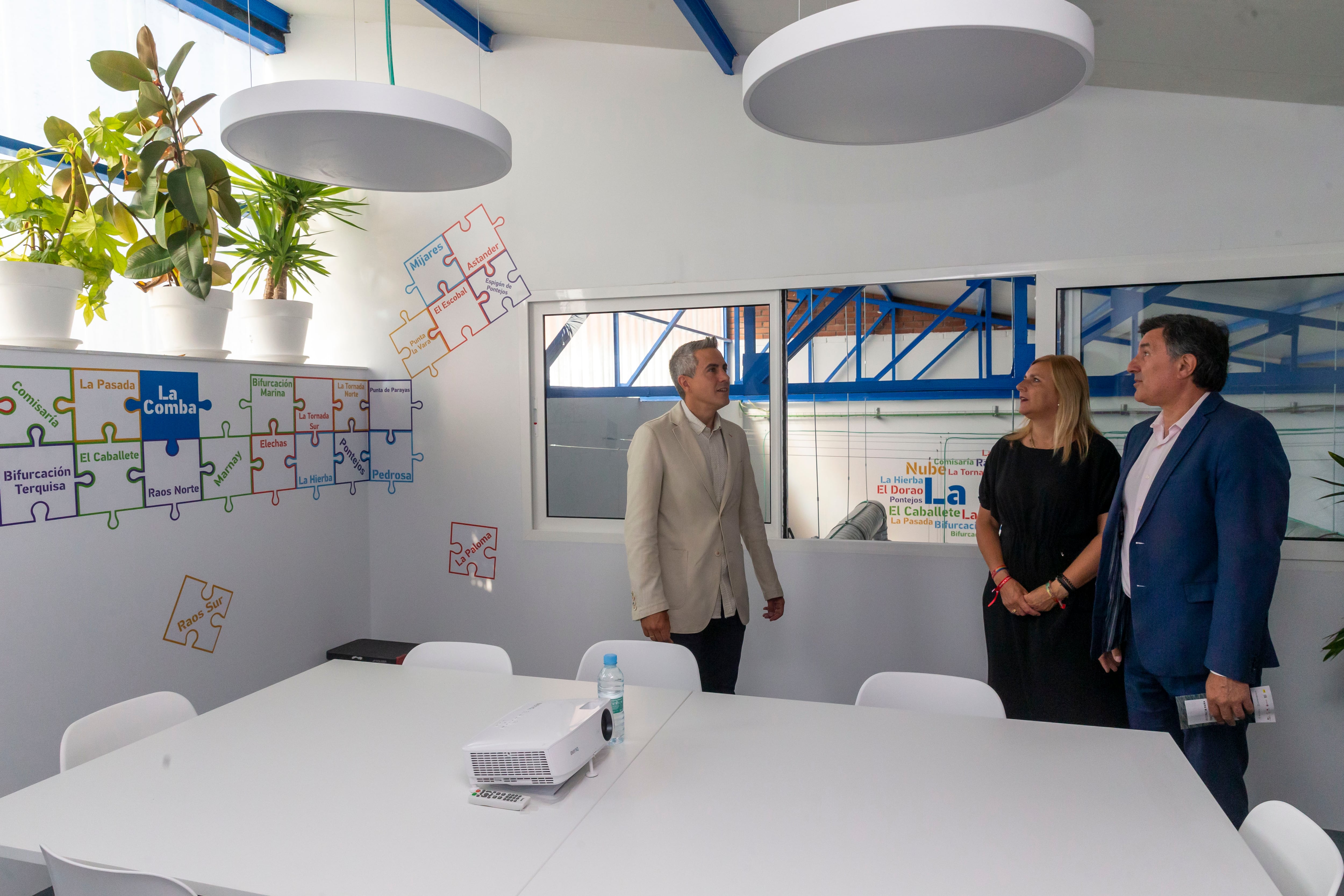 Inauguración del espacio.