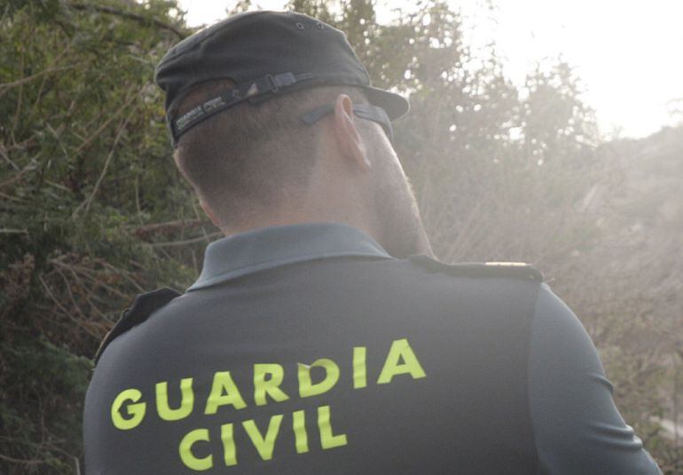 Una agente de la Guardia Civil, en Melilla