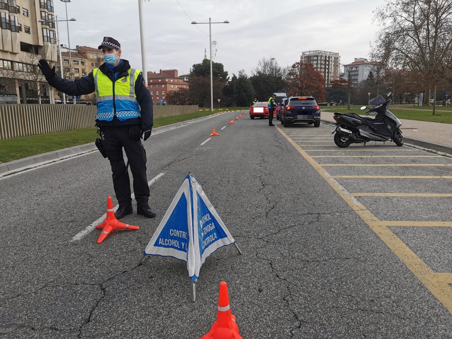 Denunciados dos ciclistas en Pamplona con 1.000 euros tras dar positivo en alcoholemia