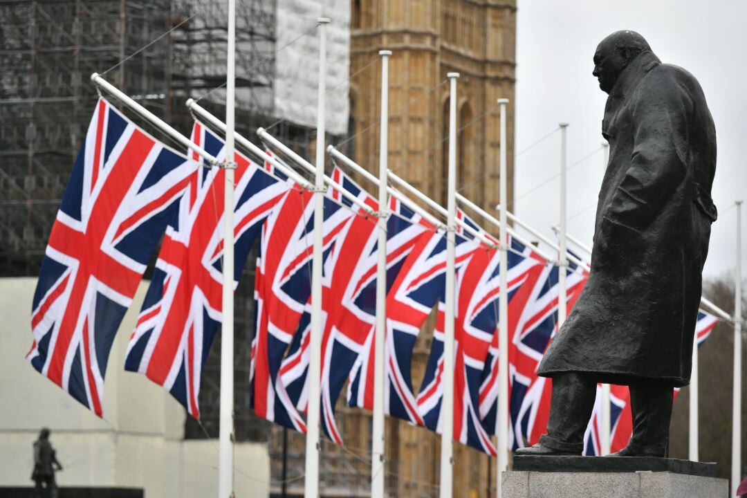 Bandera Reino Unido ante el Brexit