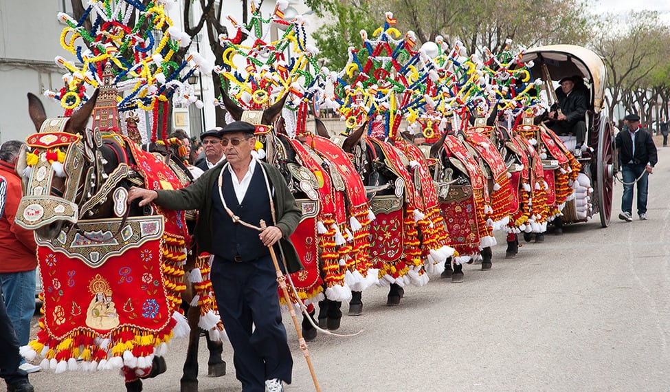 Reata de la romería de la Virgen de las Viñas