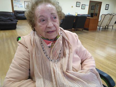 Paquita Montiel en su residencia