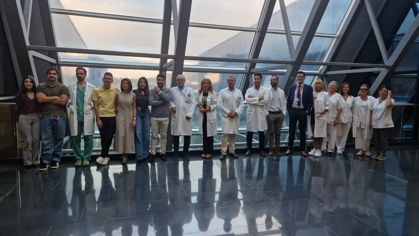 Equipo del Servicio de Cirugía Plástica del HUCA.