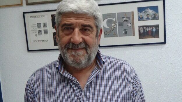 Manolo Bara es el presidente de Peña Guara