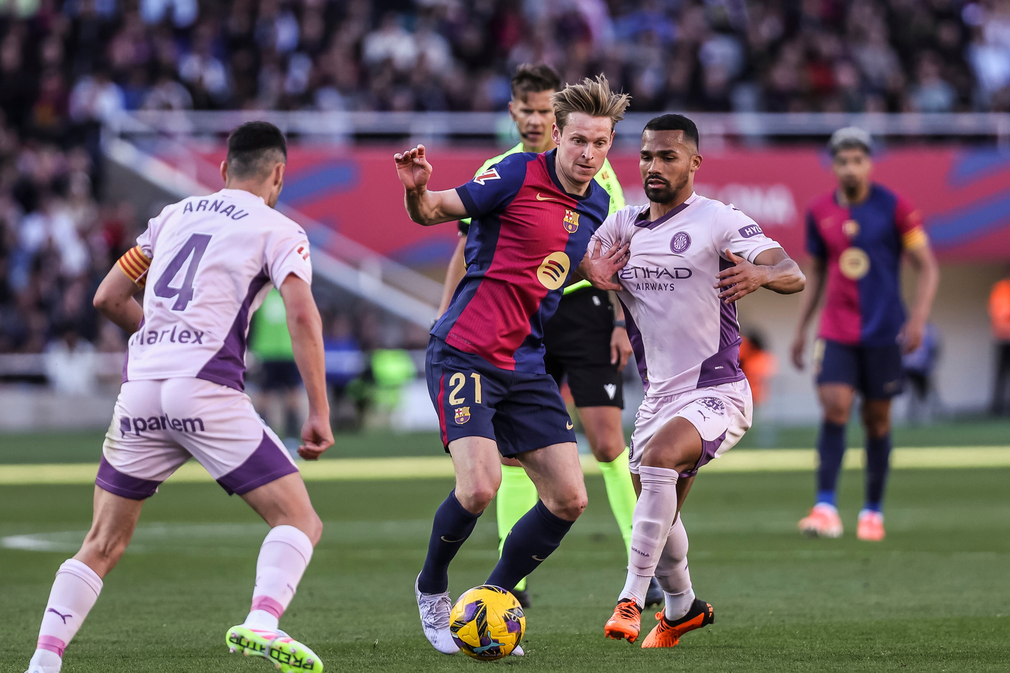 Imagen de archivo de un Barça-Girona