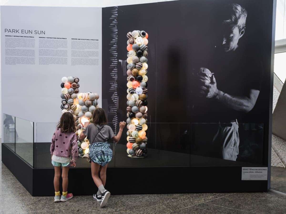 La Ciutat de les Arts i les Ciències inaugura la exposición ‘Genoma y estructura escultórica’ del artista Park Eun Sun