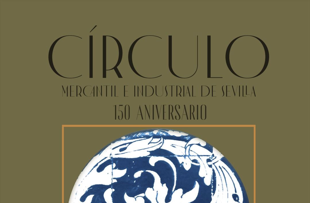 Cartel realizado por el fotógrafo Santi León para anunciar la exposición del 150 aniversario del Mercantil