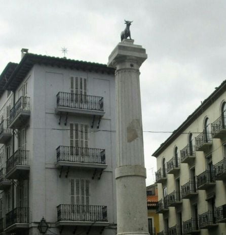 Plaza del Torico de Teruel.