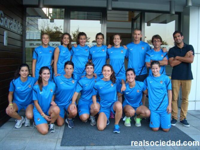 Las chicas de la Real Sociedad esperan poder batir al líder R.C. Polo en Aiete