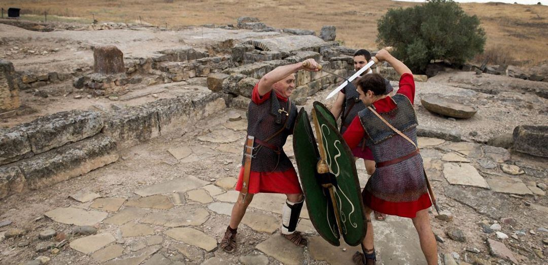 Recreación histórica desarrollada en Cástulo.