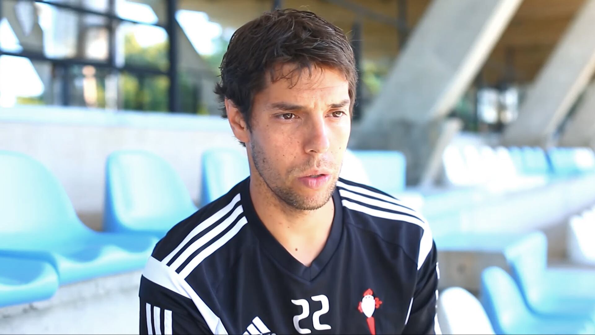 David de Dios en su etapa en el Celta B