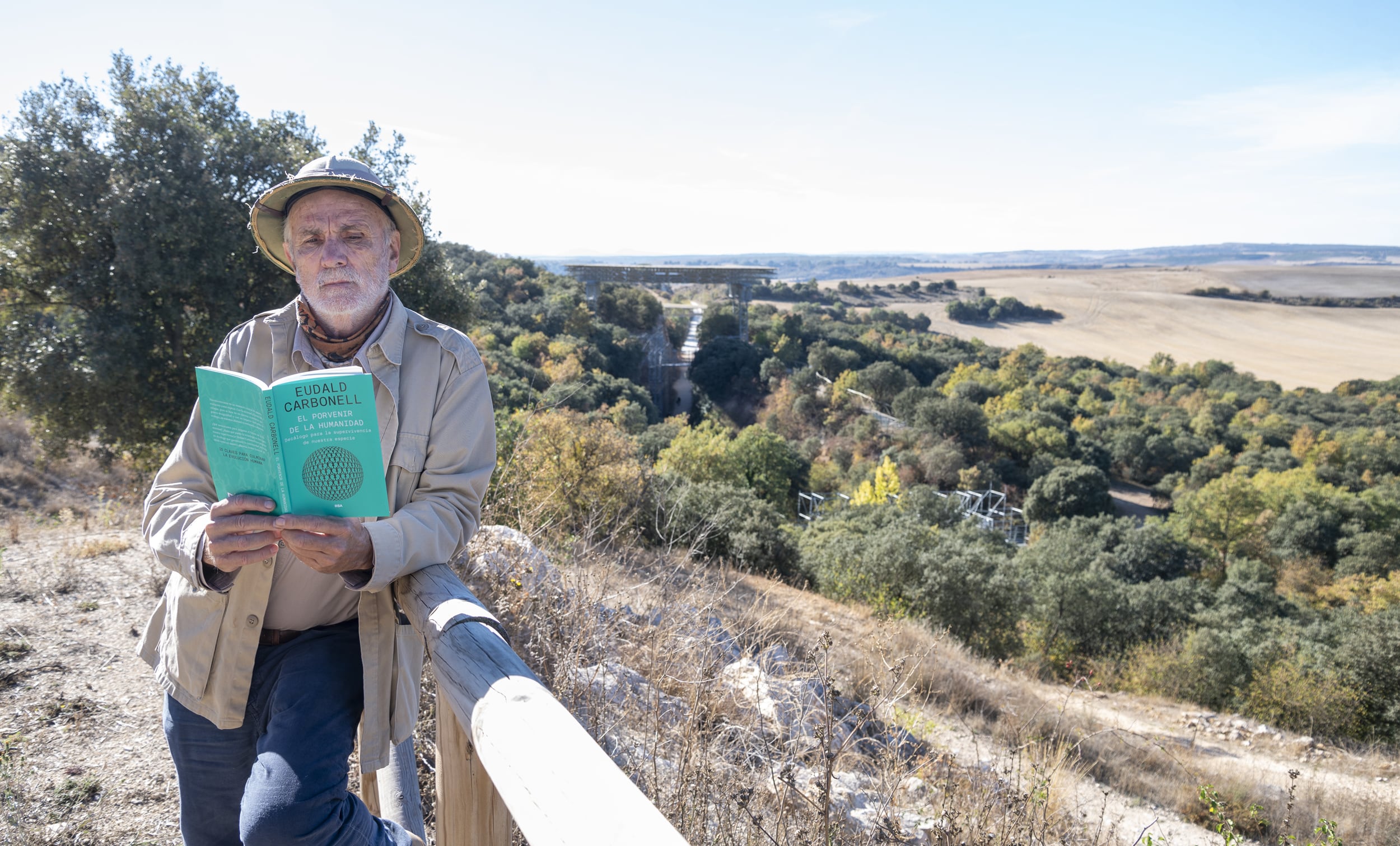 Eudald Carbonell, codirector de Atapuerca, ofrece soluciones para la supervivencia de la especie en &#039;El porvenir de la humanidad&#039;