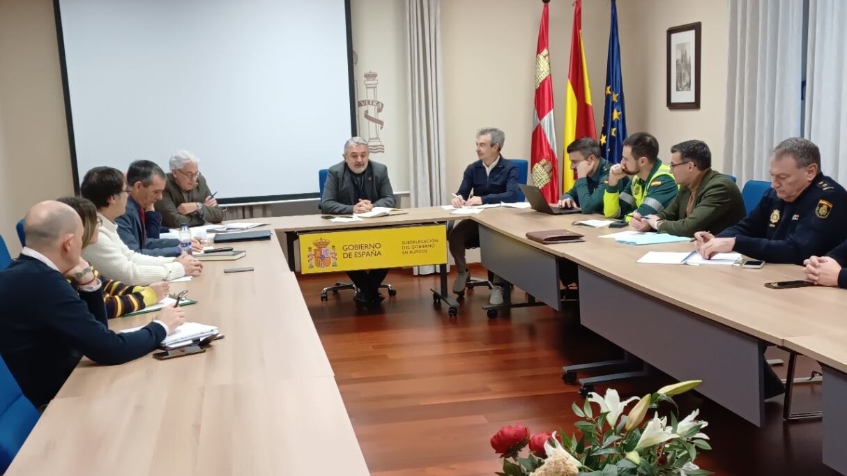 La Comisión que coordina la campaña de vialidad invernal en la Red de Carreteras del Estado en la provincia de Burgos ha abordado hoy los mecanismos de coordinación entre los distintos organismos