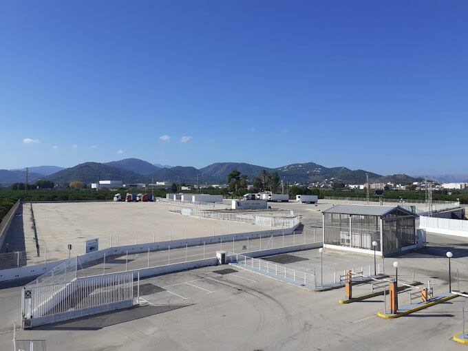 Zona en la que se instalará la nueva infraestructura industrial de Oliva.