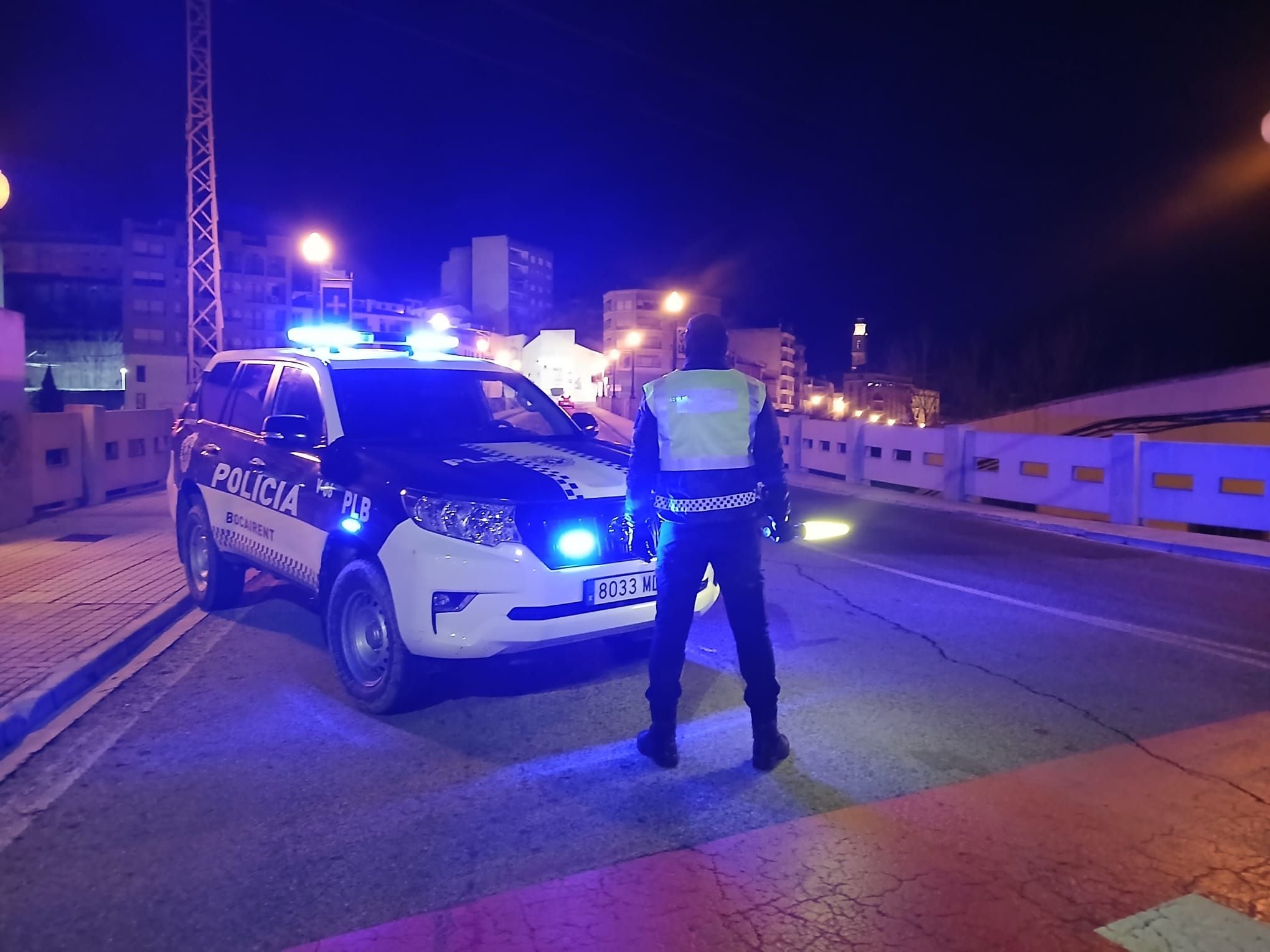 Actuación de la Policía Local de Bocairent