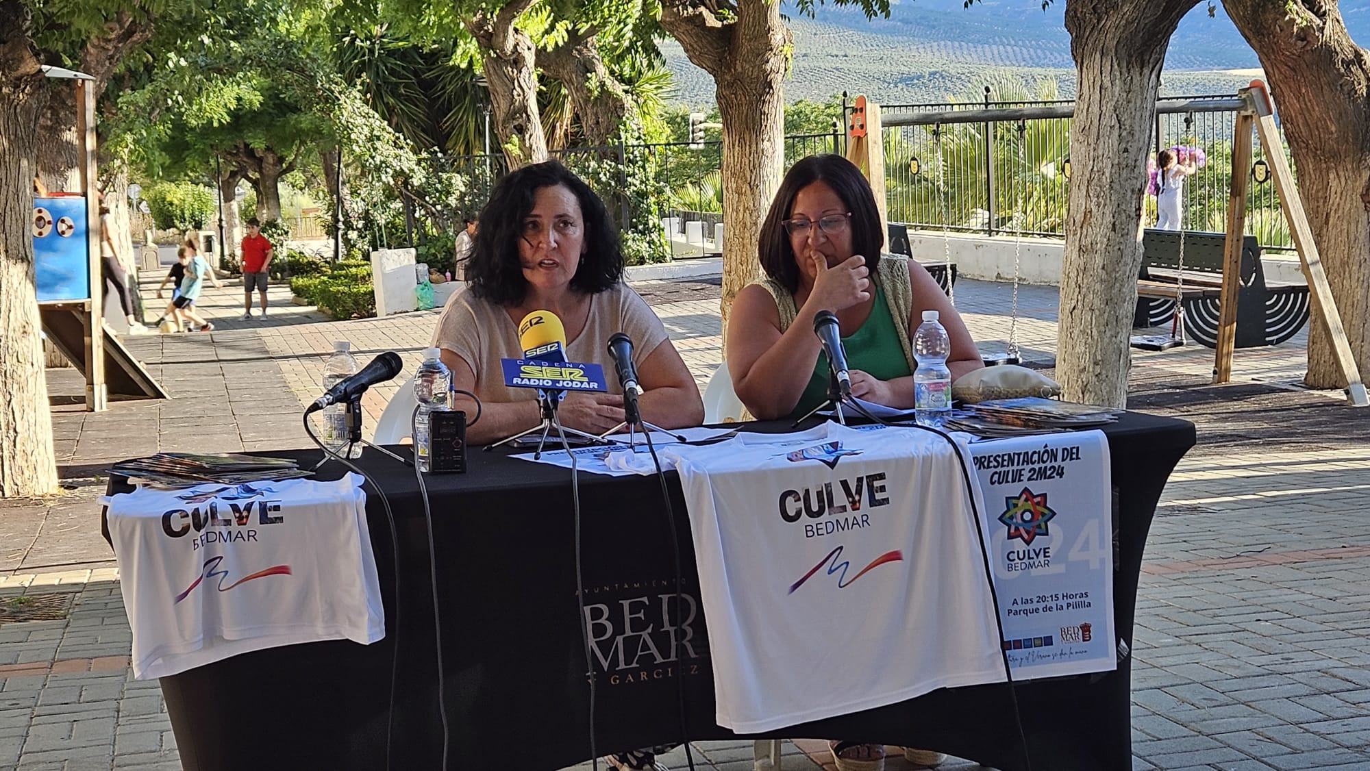 Momento de intervención de la concejala de Festejos y Turismo, Isabel Troyano