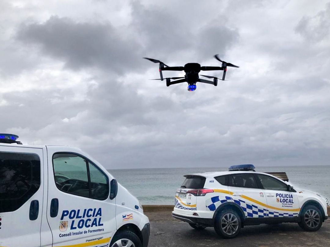 El dron vigilará las zonas menos accesibles