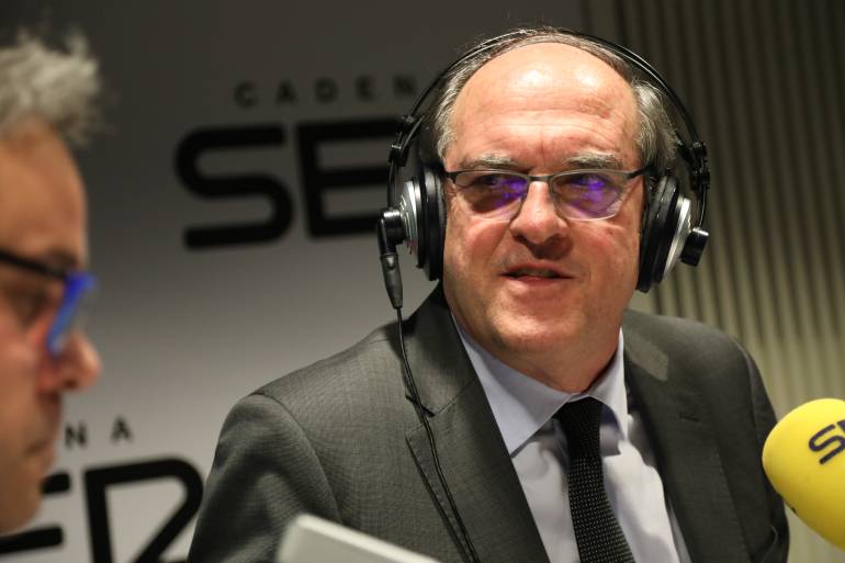 Foto de archivo de Ángel Gabilondo durante una entrevista en La Ventana de Madrid