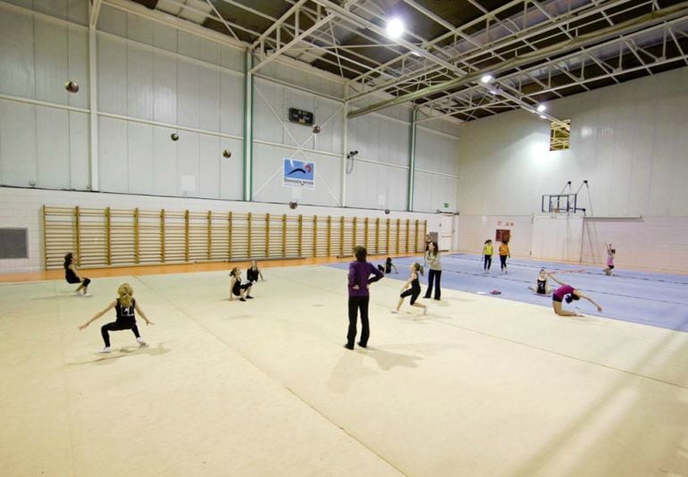 Imagen de las instalaciones del polideportivo de Altza.