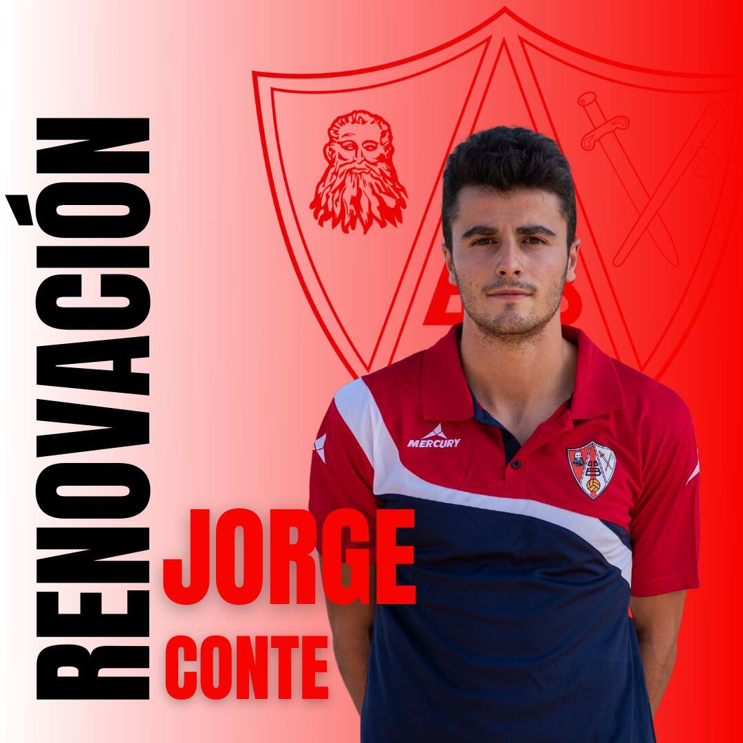Jorge Conte jugará una temporada más con el Barbastro.