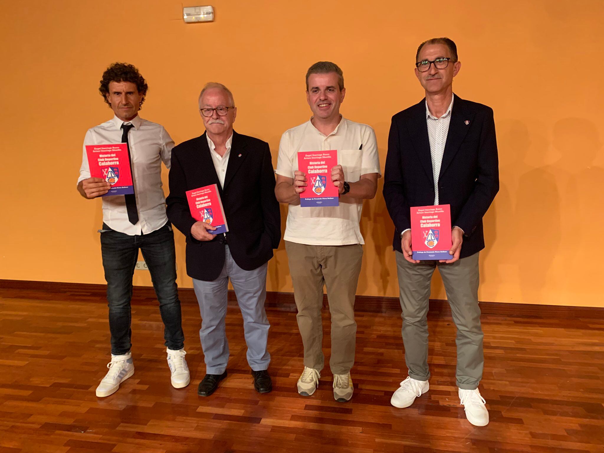 Acto de presentación de libro &#039;Historia del Club Deportivo Calahorra&#039; en el año de su centenario.