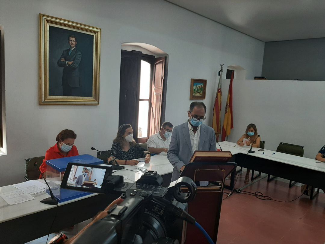 Román Garrigós, alcalde de Villalonga