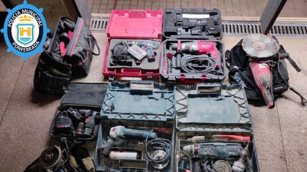 Detenidos cuatro jóvenes pillados 'in fraganti' cuando robaban en una obra