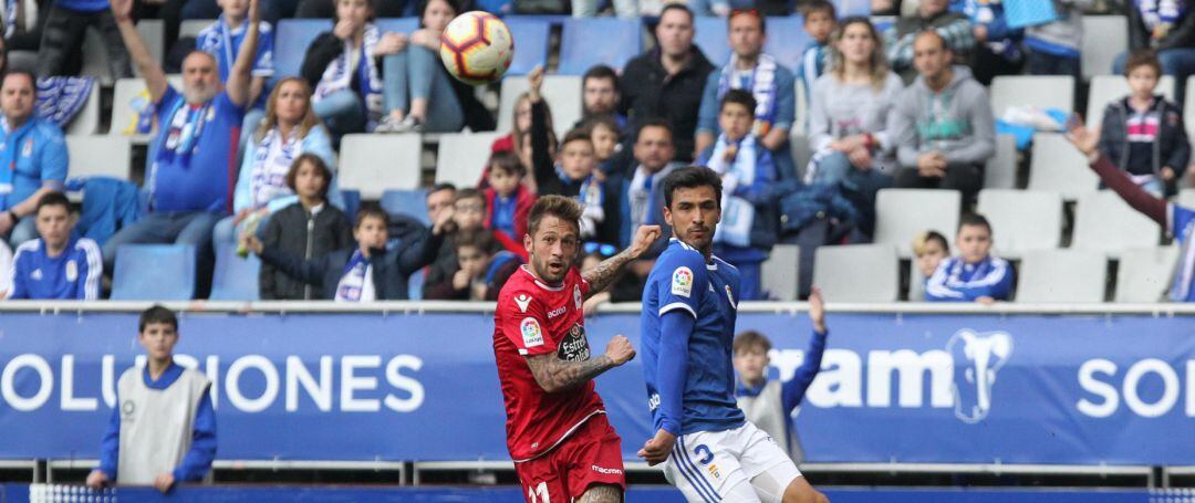 Partido de la pasada temporada ante el Oviedo