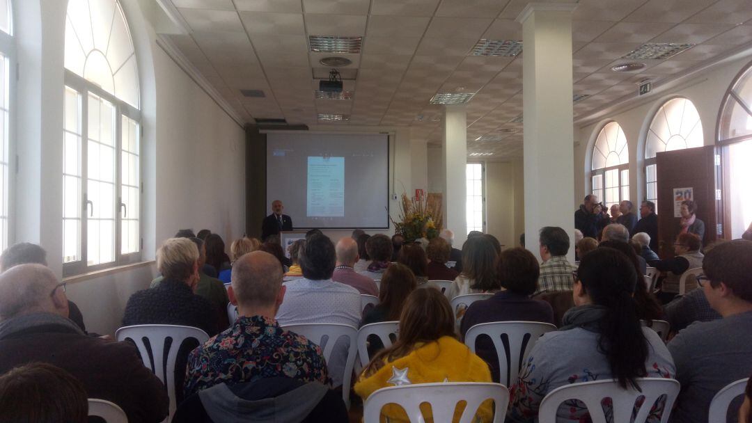 Intervención de Javier Scotto, durante el acto institucional por el XX aniversario de la EATIM de Jesús Pobre.