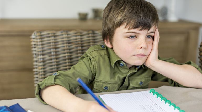 La original excusa de un niño de seis años.