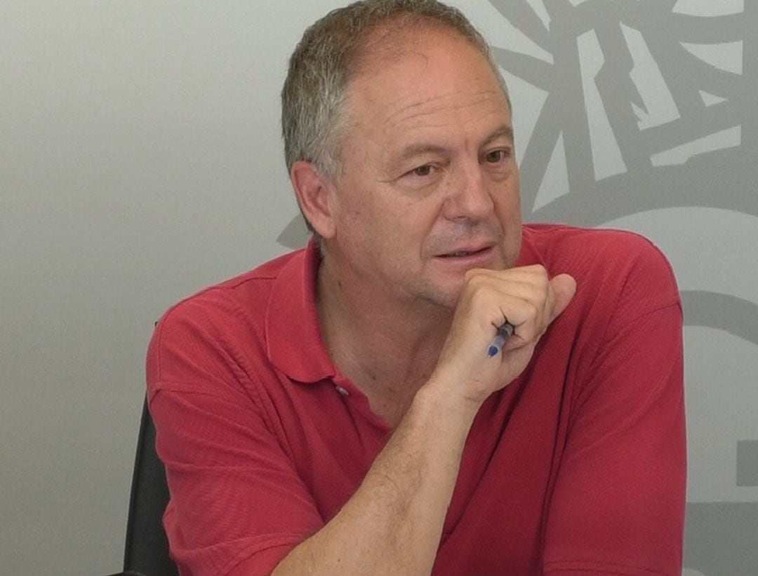 El concejal de Mayores, Carlos Sánchez