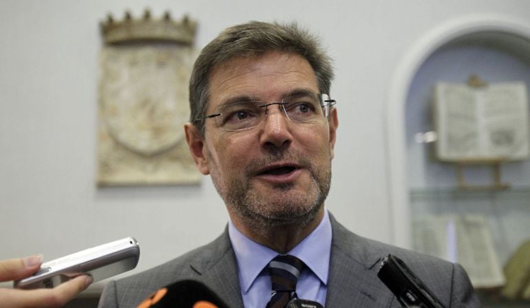 El ministro de Justicia, Rafael Catalá. EFE/Archivo