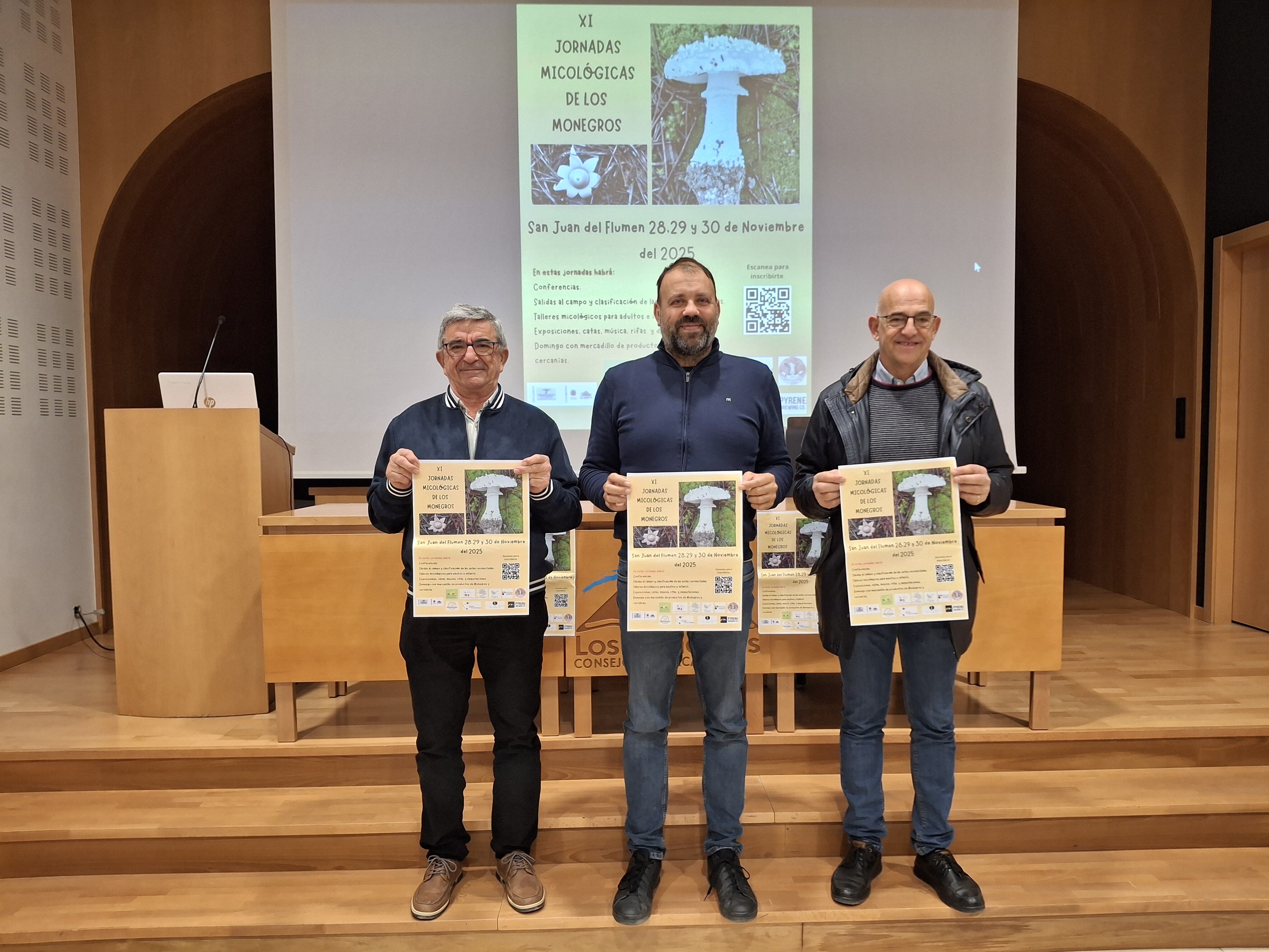 Presentación de las Jornada Micológicas de Monegros