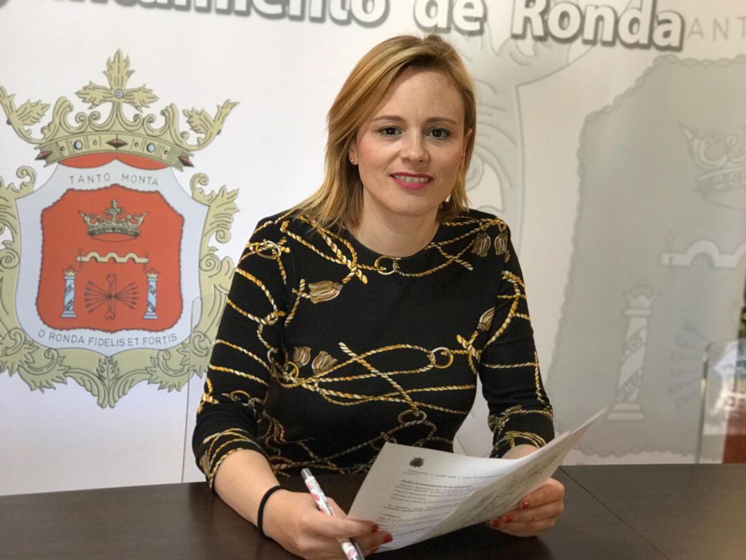 María José Sánchez, concejal de Fiestas y Tradiciones Populares