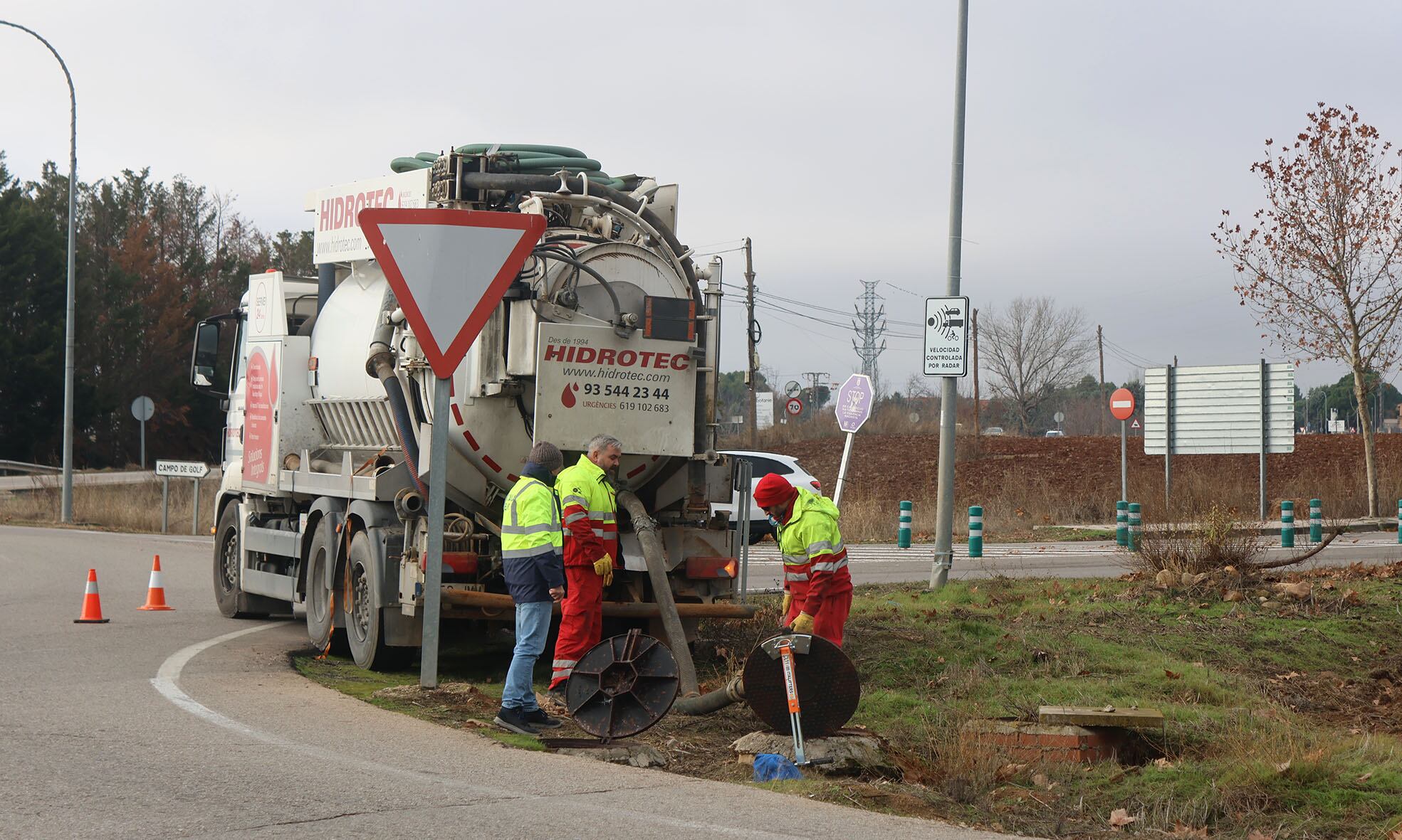 Limpieza colectores Cabanillas del Campo