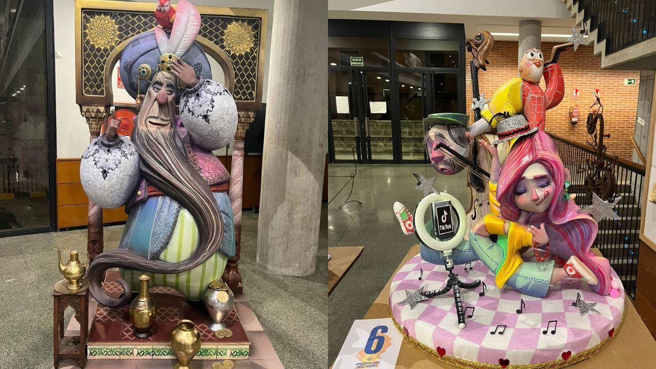 Ninots Indultats en Tavernes de la Valldigna.