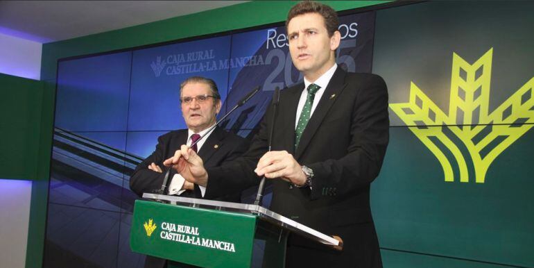 Andrés Gómez Mora y Victor Manuel Martín, presidente y director general respectivamente