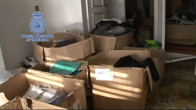 El material también se almacenaba en segundos pisos de difícil acceso y otros habilitados recientemente.