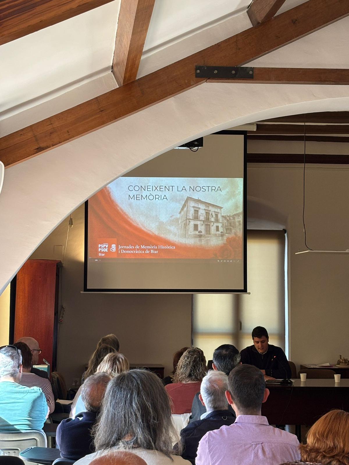 Jornadas de Memoria Democrática en Biar