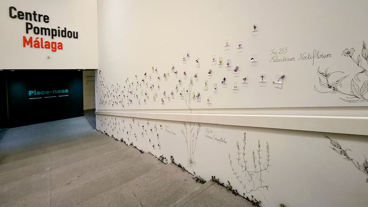 El arte es una "mala hierba" en el Pompidou de Málaga