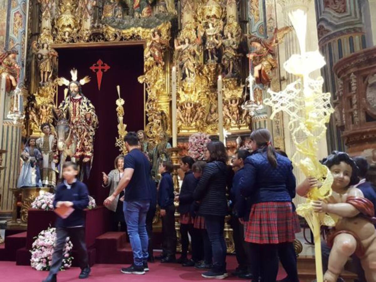 Besapiés extraordinario del Señor de la Sagrada Entrada en Jerusalén