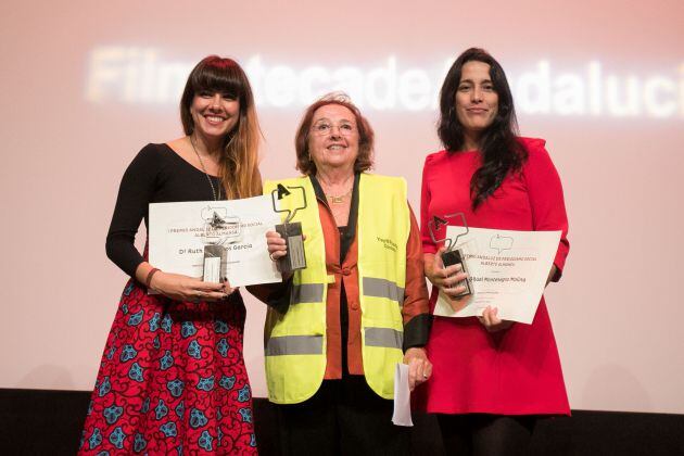 Ruth de Frutos, Carmen Sarmiento y Raquel Montenegro, Premios Alberto Almansa