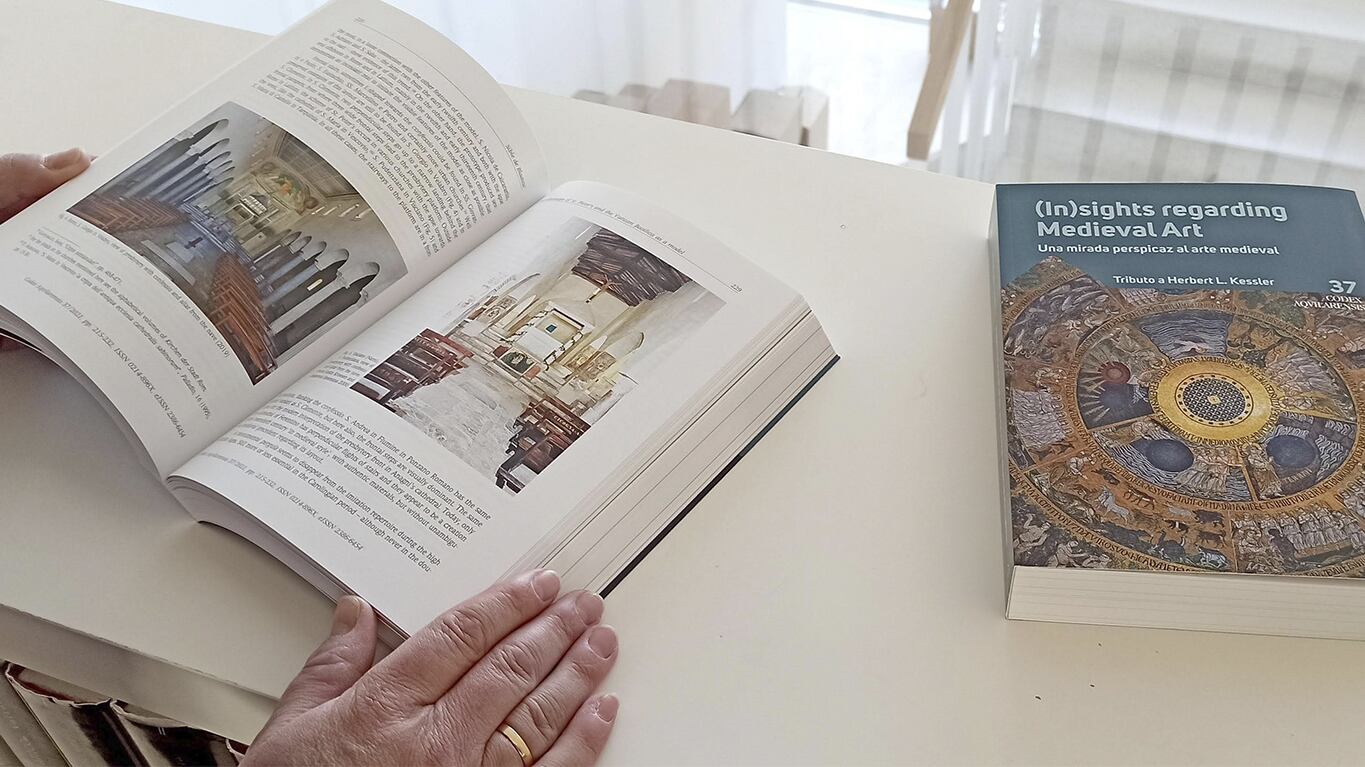 La Fundación Santa María la Real homenajea al historiador del arte Herbert L. Kessler en su nueva publicación